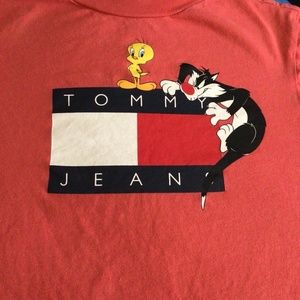 Boys Tommy Jeans limited edition looney tunes t shirt